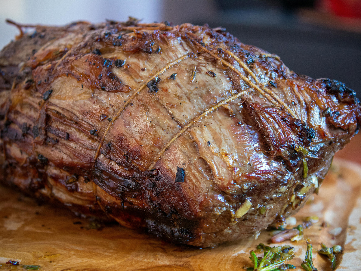 roasted pork with roasemary